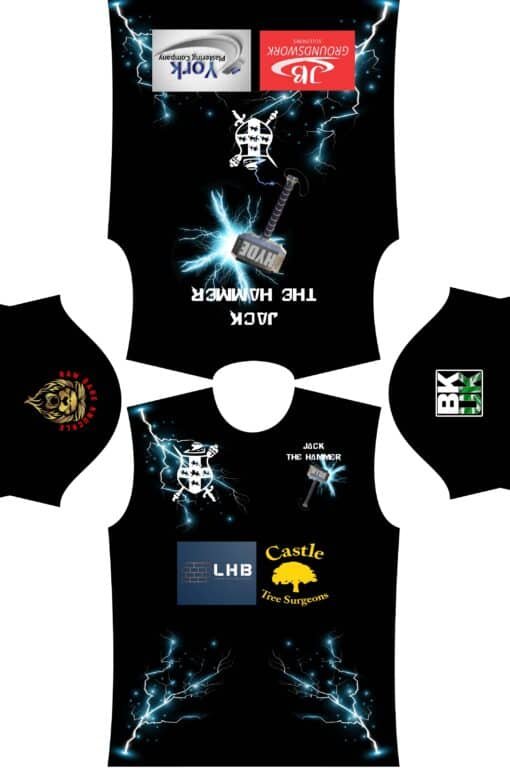 Jack 'The Hammer' Hyde Sublimated Fight T-Shirt: The Ultimate Combat Apparel - Image 4