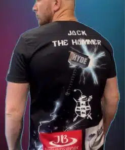 Alternative view of Jack 'The Hammer' Hyde Sublimated Fight T-Shirt: The Ultimate Combat Apparel