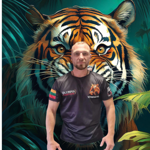 Vidmantas 'The Machine' Cerneckis Sublimated Fight T-Shirt