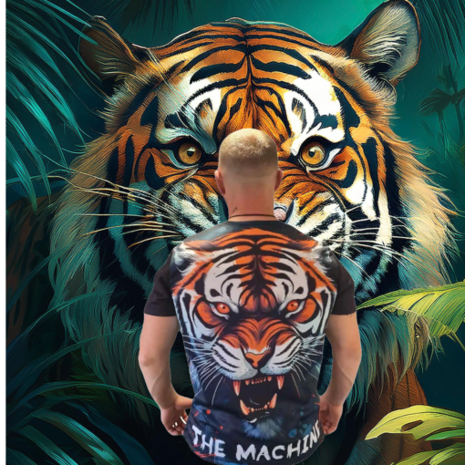 Vidmantas 'The Machine' Cerneckis Sublimated Fight T-Shirt - Image 2